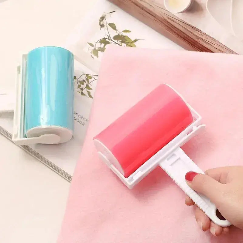 Colorful Lint Roller for Pet Hair Removal, designed for effortless cleaning of pet hair from clothing and furniture