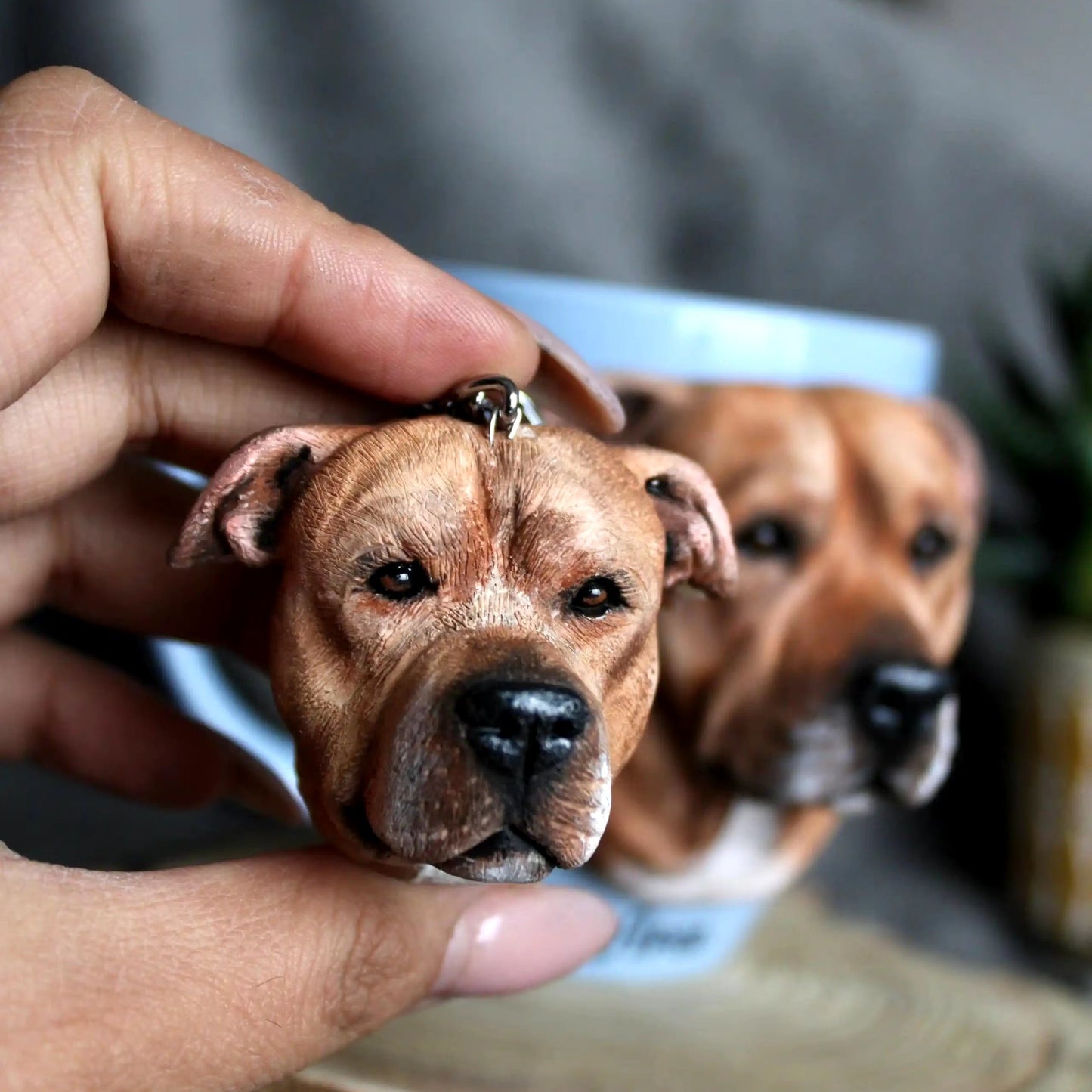 Personalized Pet Keepsakes: Magnet, Keychain, Ornament & Sculpture